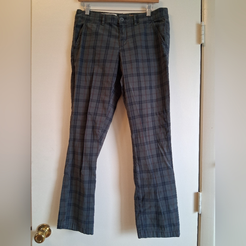 Anthropologie Pilcro And The Letterpress Plaid Trousers